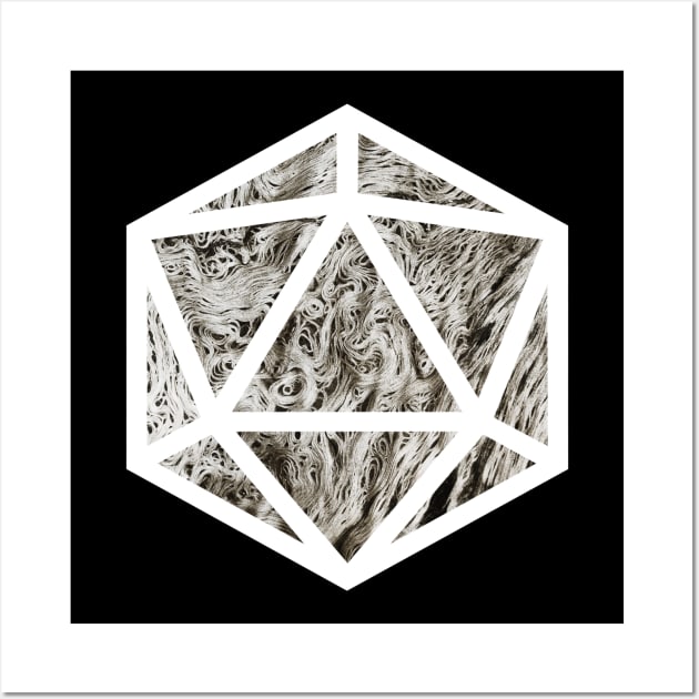 D20 Decal Badge - Chaotic's Heart Wall Art by aaallsmiles